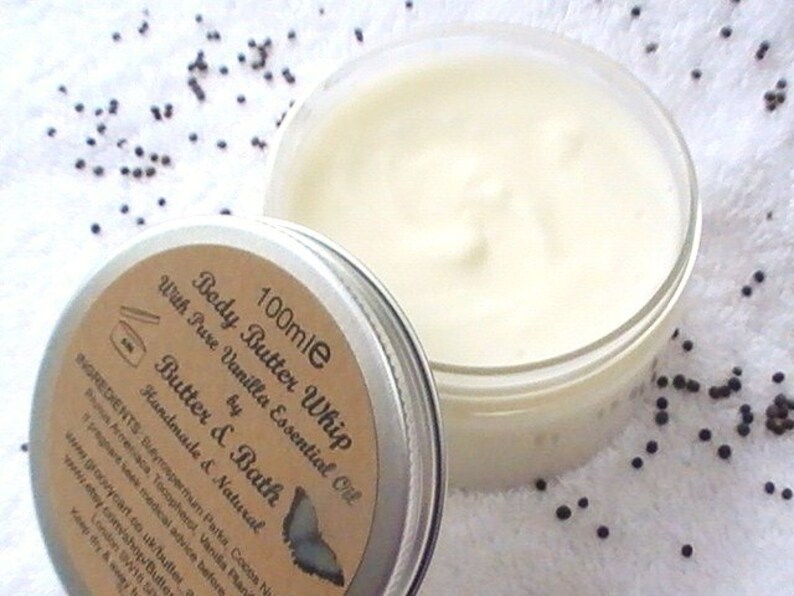 Caramel Scent Body Butter Vegan Lotion Body Cream Whipped Etsy UK