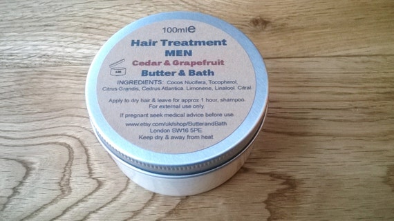 Hair Treatment Men All Natural Hair Conditioner Men S Etsy