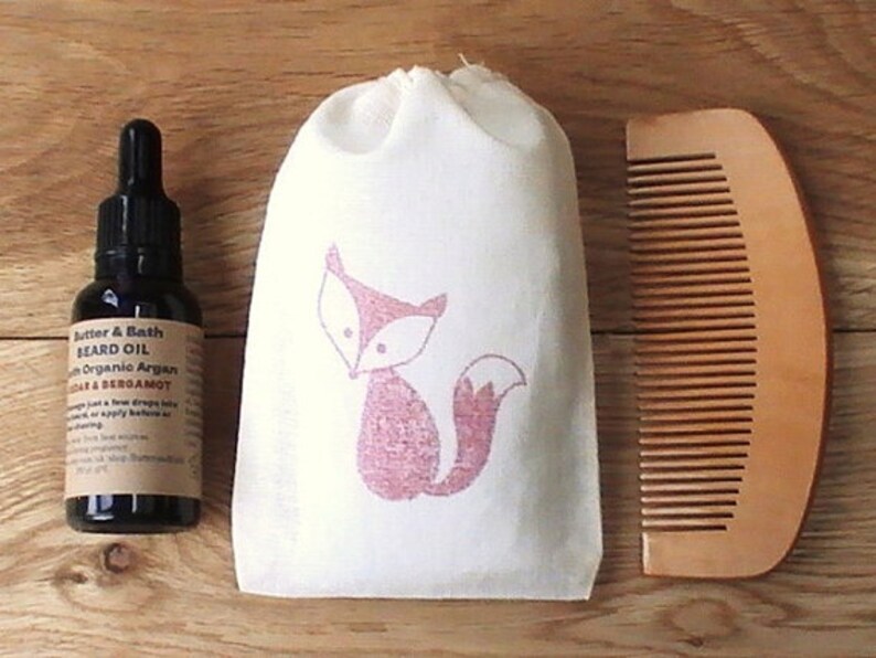 Stag Beard Kit Grooming Set Vegan Beard Oil Men's Etsy