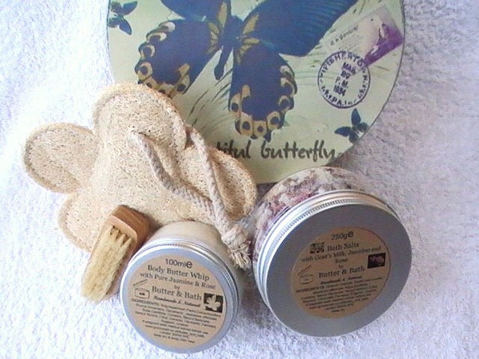 Bath Gift Set Luxury Bath & Body Products in Vintage Style Etsy