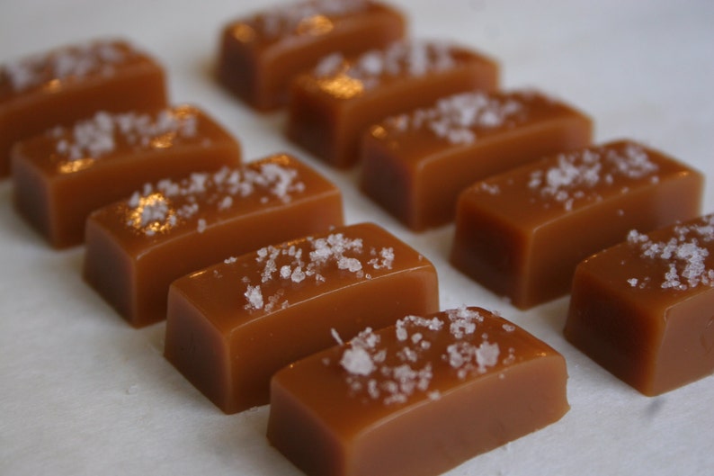 Fleur de Sel Salted Caramels // 1 lb. image 2