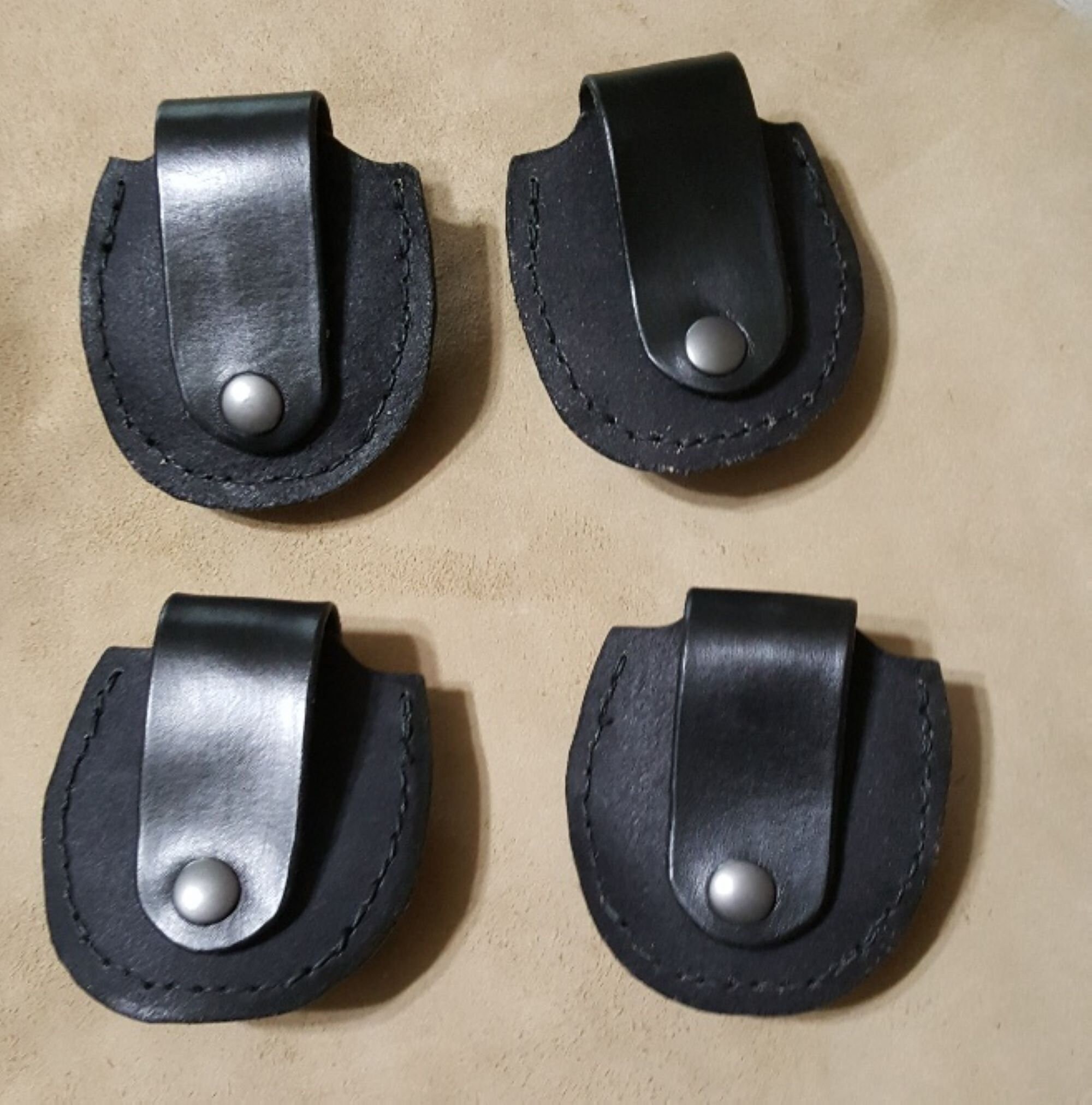 Snuff Can holder black and camo w/safety strap Etsy