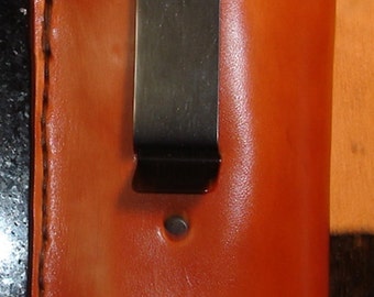 Epi-pen Case with holster clip to carry 2 epi-pens (CHESTNUT)