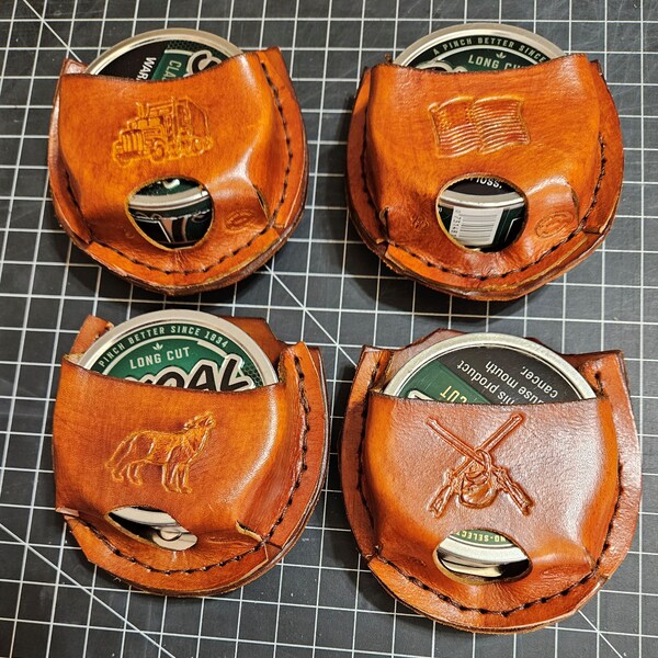 Leather Snuff Holder Etsy