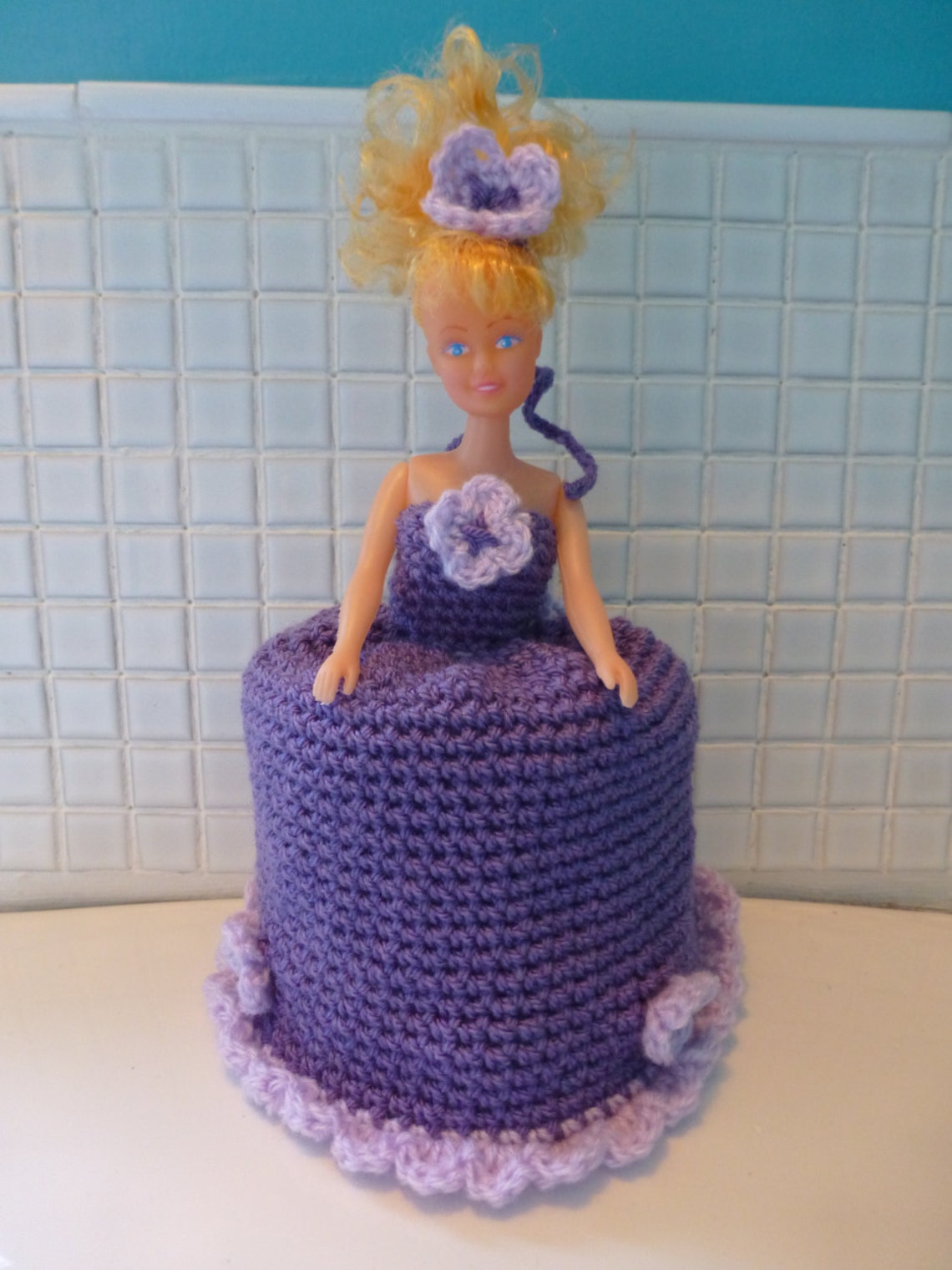 Crochet PDF Pattern Retro Crochet Toilet Roll Doll Etsy