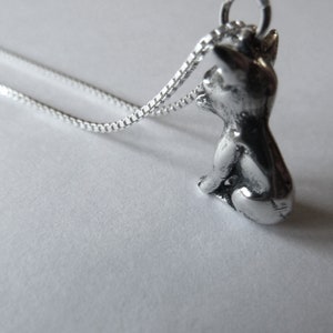 Sterling Silver Chihuahua Necklace image 4