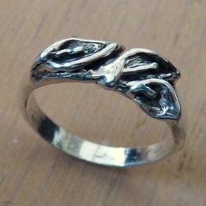 Sterling Silver Calla Lily Ring