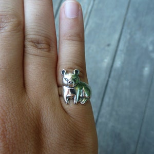 Sterling Silver Big Pig Ring image 4