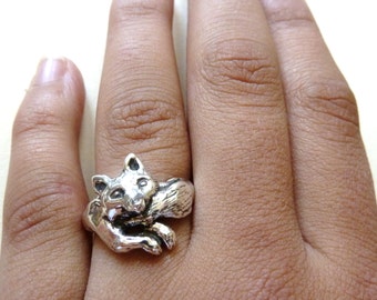 Fox-Ring-Fox Ring-Fox Jewelry-Sterling Silver