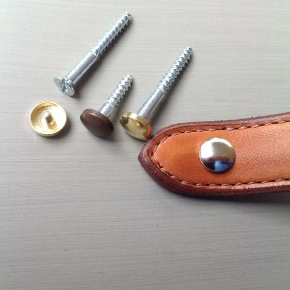 Hardware, wood screw with caps