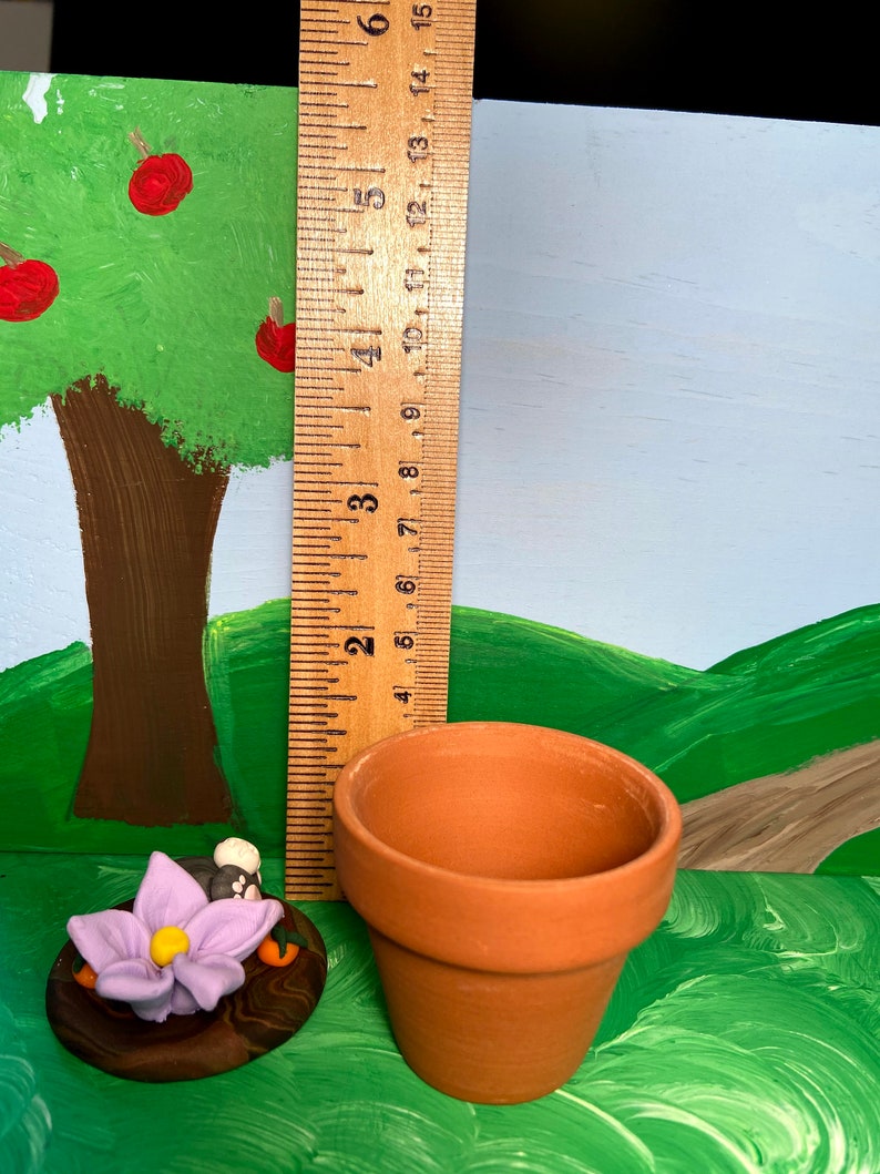 Clay Figurine Darryl the digging bunny
