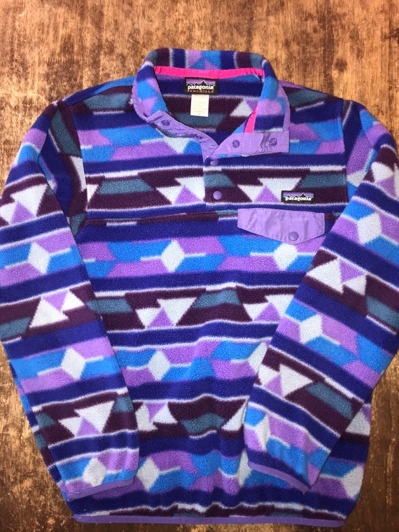 patagonia women's printed fleece
