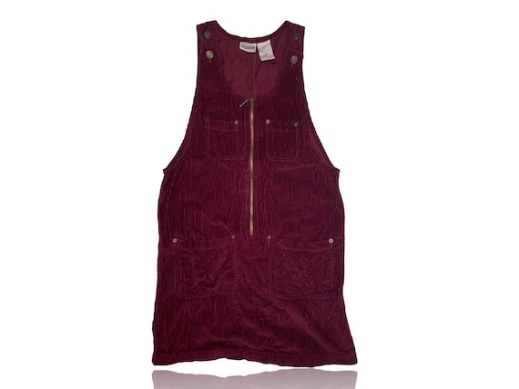 90s Corduroy Burgundy Button up Jumper Mini Dress // Basic Editions // Size Small - Etsy 90s Corduroy Burgundy Button up Jumper Mini Dress // Basic Editions // Size Small - Etsy