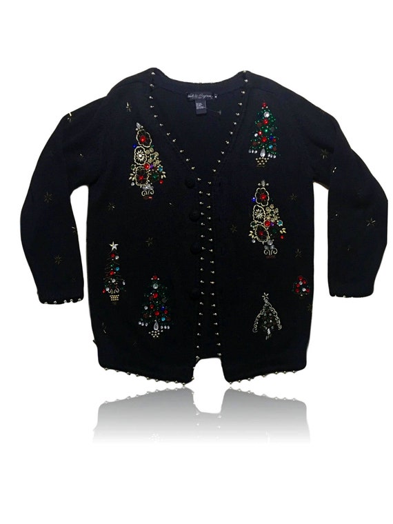 Black holiday sweater hotsell