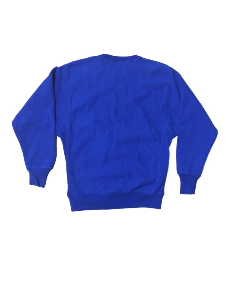 80s Florida Gators Embroidered Sweatshirt / UF Crewneck Pullover Orange and Blue // College Football / Steve and Barry's Size Small / Medium image 3