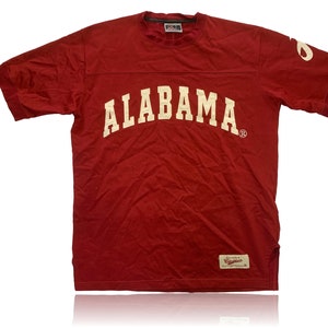 Camiseta con letras bordadas Alabama Crimson Tide de los años 90 // Fútbol universitario // Roll Tide // Tamaño grande