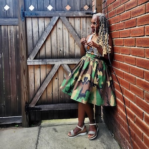 camouflage dress dresses Autumn Leaves Sleeveless Loose Women's Dress Luxury Evening Dresses sheer couture texture PERFECT FOR * Editorial photoshoots * Fashion events * Concept styling * Runway High Waisted Camo Short Dress