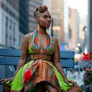 gold dashiki dress This item is unavailable