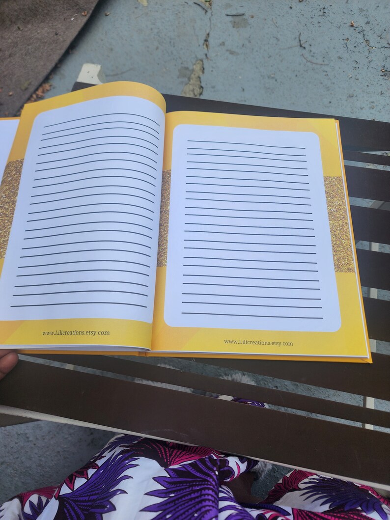 Hardcover Devotional Journal, Personalised Gratitude Journal, Self Care