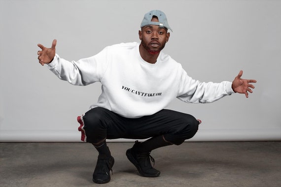 Mathew 25:1-13 Christian Streetwear Sweatshirt, Cozy Fashion Apparel, Unisex Religious Pullover, You Can't Fake Oil, Christian Clothing