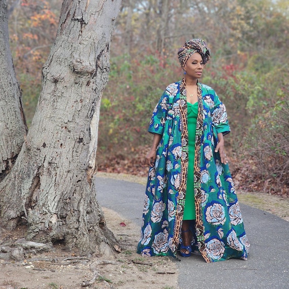 LiLi Wrap, Colorful African Print Cotton Headwrap or Bandeau Top for Women