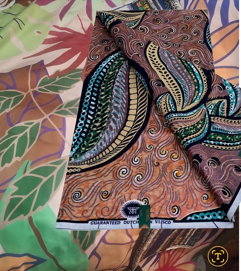 Reversible Harusi Kimono African Wax Mix Print Kimono Modest Church 