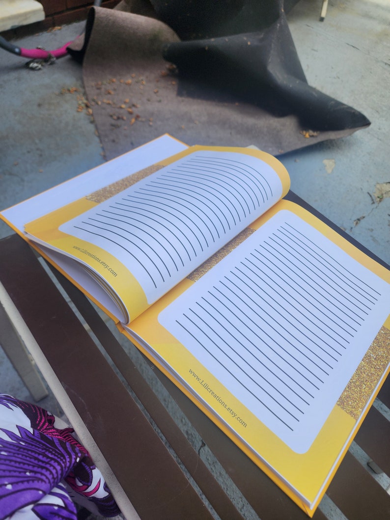 Hardcover Devotional Journal, Personalised Gratitude Journal, Self Care