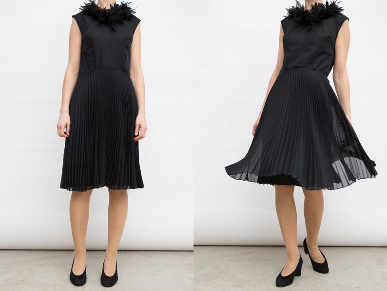 Medium to Large Dress Formal Event Dress Novalin Gown Knee Length Gown Little Black Dress Black Cocktail Dress Black Midi Dress