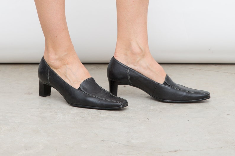 gabor black heels