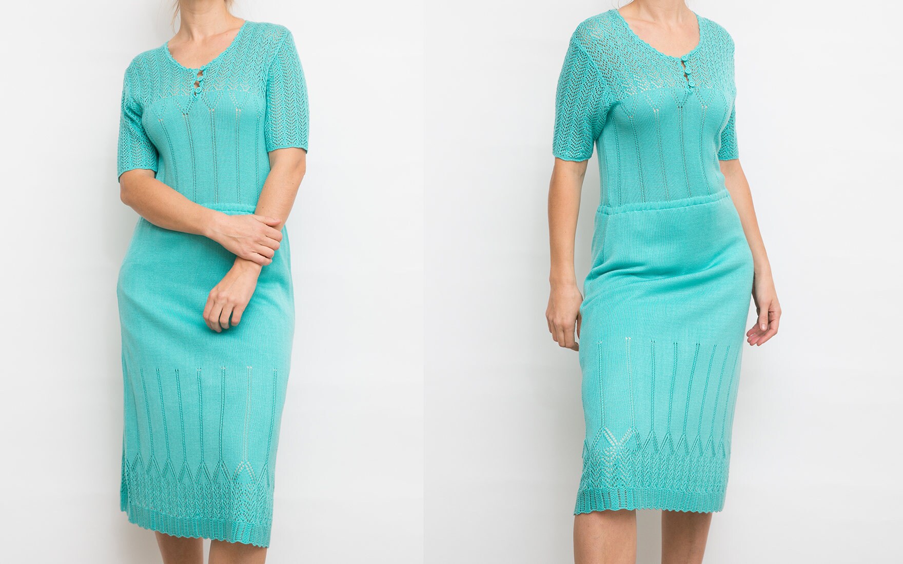 fit and flare with sleeves