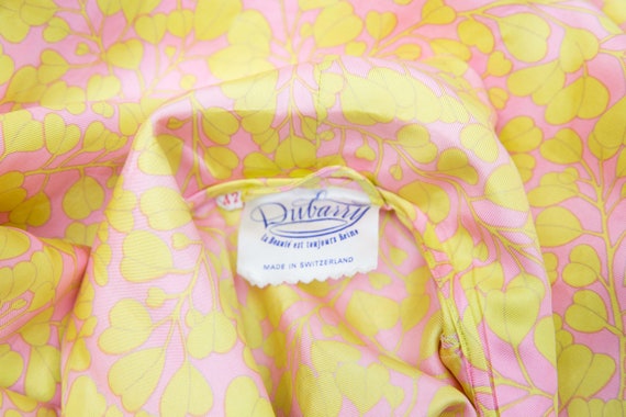 Luxury Vintage Dubarry Switzerland Gown/ Pink Yel… - image 2