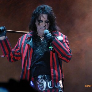 5X4 Photo Magnet - ALICE COOPER - Date 6.14.13 #2