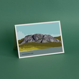 Le chef : Squamish BC - Carte de vœux de montagne