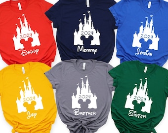 Disney Family Shirts - Family Mickey Mouse Shirts - Minnie Mouse Shirt - Disney Trip Shirts - Disney Trip Planner - Custom Disney Shirts