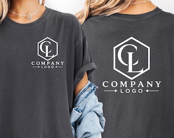 カスタムロゴシャツ、パーソナライズされたビジネスTシャツ、会社ロゴTシャツ、カスタムブランドシャツ、チームロゴ、中小企業向けギフト、会社ユニフォーム