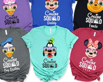Disney Cruise Shirts 2026, Disney Cruise Family Shirts, Disney Cruise Squad Shirts, Disney Wish Family Shirts, Disney Cruise Matching Shirts