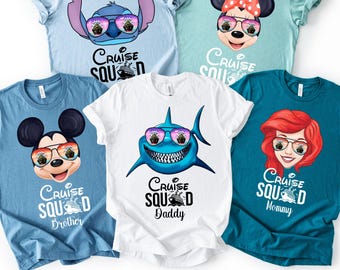 Custom 2026 Disney Cruise Family Matching Shirt, Disney Pirates Shirt, Disney Cruise Trip Shirt, Disney Vacation Cruise, Family Shirts