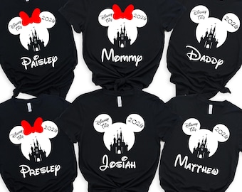 Disney Family Shirts, Disney Trip Shirts, Custom Family Disney Shirts, Disneyworld Shirts Family 2026, Disneyland Shirt, Custom Disney Shirt