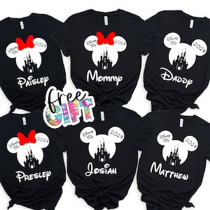 Disney Family Shirts, Disney Trip Shirts, Custom Family Disney Shirts, Disneyworld Shirts Family 2024, Disneyland Shirt, Couple Shirt, gigi