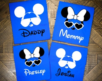 Camisas da família Disney, camisas da Disney, camisas do castelo da Disney, camisas da família Disney, camisas personalizadas da Disney para família e mulheres,
