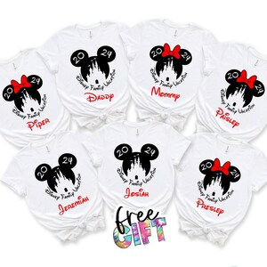 Family Disney Shirts, Disneyworld Shirts, Disney Trip Shirts, Custom Family Shirts, Mickey, Minnie, Disney Matching Shirts, Disneyland Shirt