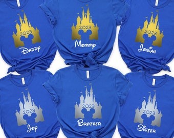 Disney Family Shirts,Matching Family Disney Shirts,Personalized Disney Shirts for Family and Women,Family Shirts,Family Shirt,Quality Shirts