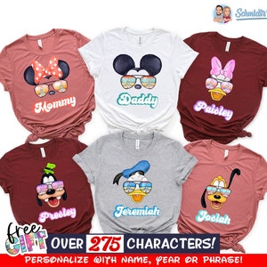 Family Disney Shirts, Disney Squad, Disney Family Shirts, Family Disneyland Shirts, Matching Disney Trip Shirts,Disney Group Shirt 2023, ZEN