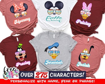 Family Disney Shirts, Disney Squad, Disney Family Shirts, Family Disneyland Shirts, Matching Disney Trip Shirts,Disney Group Shirt 2023, ZEN