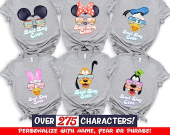 Disney Family Shirts Gigi, Disneyworld Shirts Family, Disneyland Trip Shirts, Family Mouse Gigi Tee, Personalized Clothing, Family Vacation