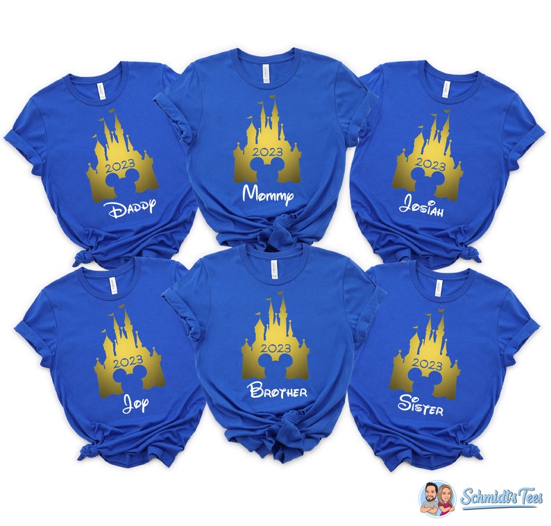 Disney Family Shirts Family Mickey Mouse Shirts Minnie Mouse Shirt Disney Trip Shirts Disney Trip Planner Custom Disney Shirts image 4