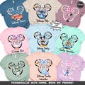 Disney Family Shirts, Custom Characters, Disney Shirts, Disney Matching Shirts 2026, Disney Trip Shirt, Disney World Shirt, Disney Vacation