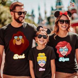 Disney Family Shirts Gigi, Disneyworld Shirts Family, Disneyland Trip Shirts, Family Mouse Gigi Tee, Personalized Clothing, Family Vacation image 3
