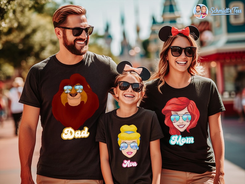 Disney Family Shirts Gigi, Disneyworld Shirts Family, Disneyland Trip Shirts, Family Mouse Gigi Tee, Personalized Clothing, Family Vacation image 3