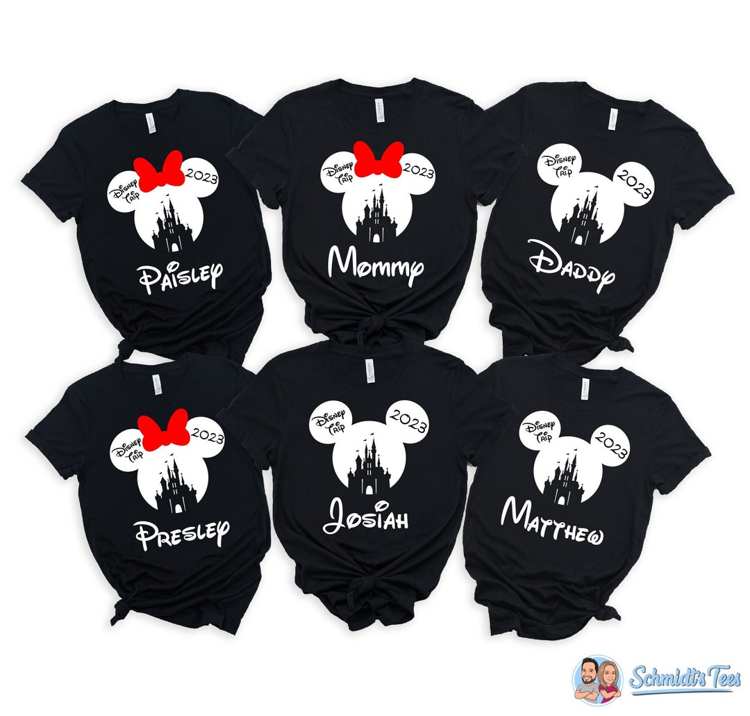 Disney Family Shirts, Disney Trip Shirts, Custom Family Disney Shirts